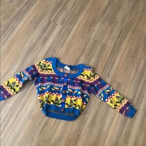 BETSEY JOHNSON Colorful Patterned Cardigan